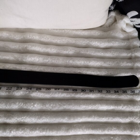 Western Longhorn Skull Statement Belt Engraved Gold Buckle Ranch Style - Picture 8 of 8